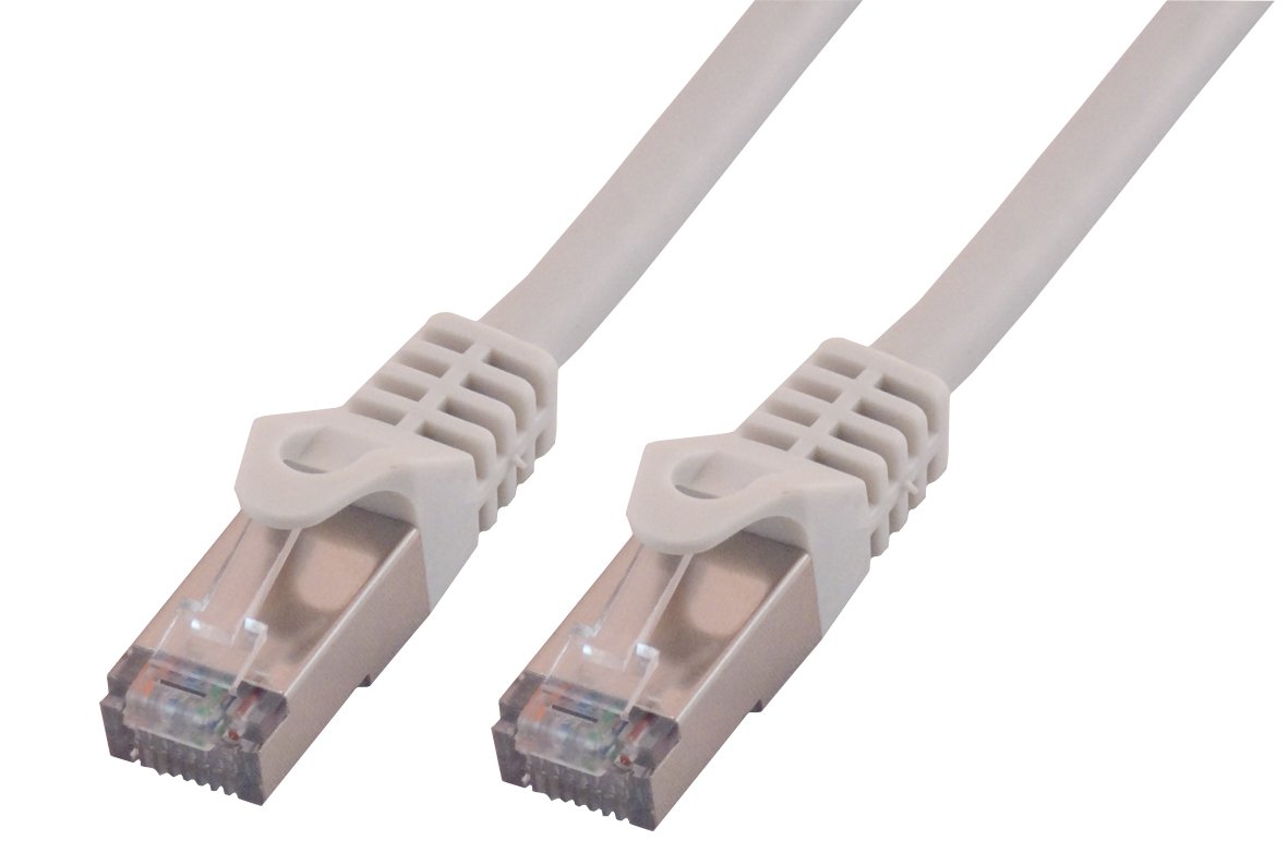 MCL 2m Cat6 F/UTP Eco Patch Cable - Grey