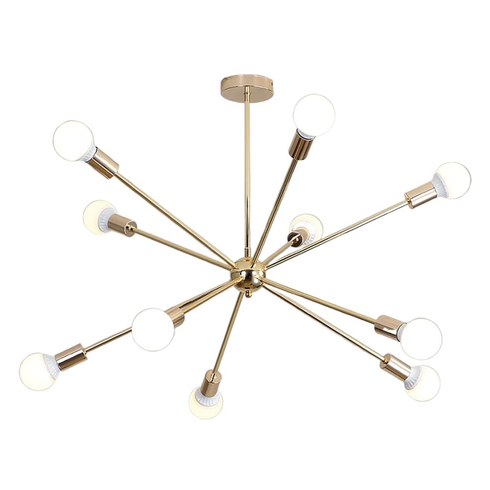 Plafonnier semi-encastré cuisine chambre vintage 10 lampes