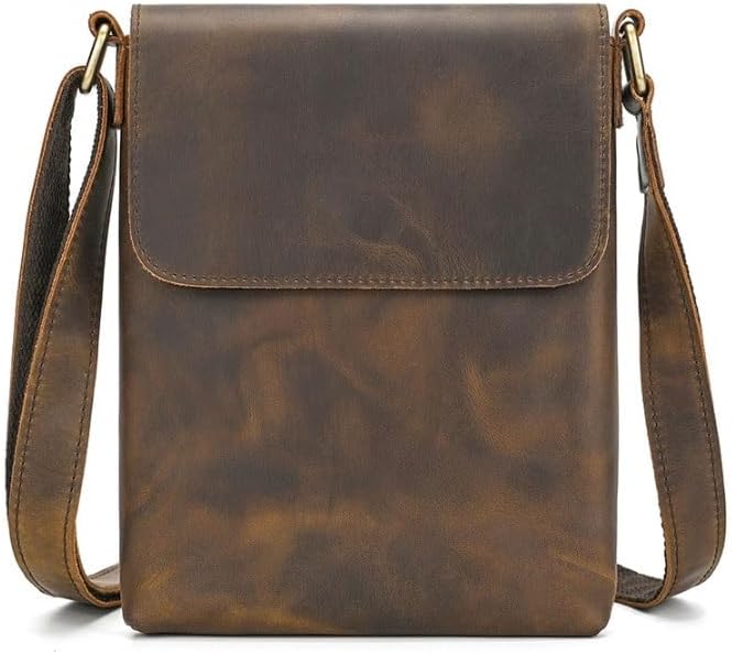 Men's Single Shoulder Bag Crossbody Small Handbag Autumn Portable