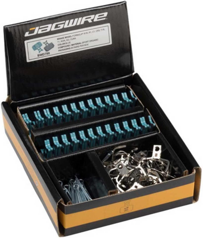 Jagwire Sport Semi-Metallic Disc Brake Pads for SRAM Code Box of 25 Pairs