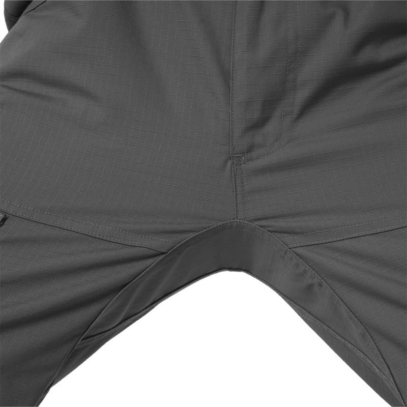 GGleaf Mens Work Pants Ripstop Waterproof Elastic Waist Outdoor Cargo Tactical Hiking Quick-Dry Pants with 7 Pockets - Image 9