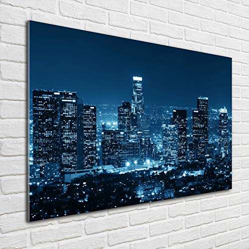 Image tableau photo pour dynamiser un mur blanc vide de cuisine bleu - 3