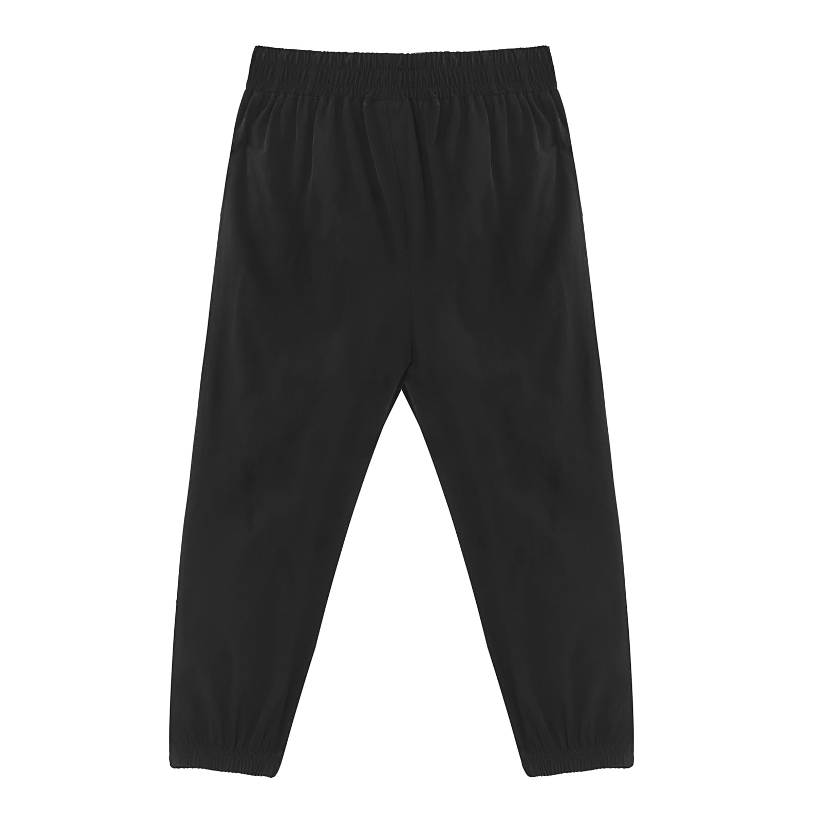LACOFIA Pantalones Cargo Niño Pantalon Jogger con Cintura Elástica Ligero Secado Rápido para Primavera/Verano 6-14 Años