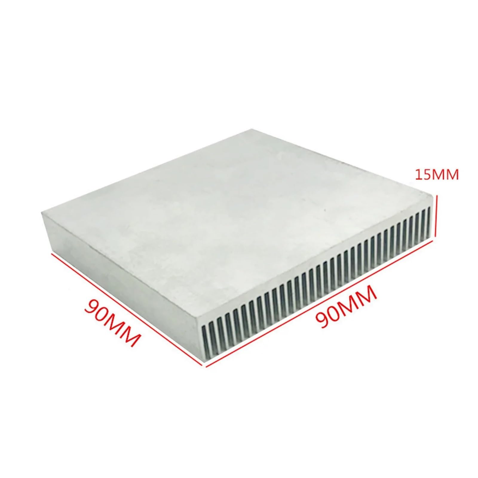 Aluminiowy Radiator 100x100x18mm 80x80x27mm Do Chłodzenia LED Procesora