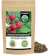 Alpi Nature Feuilles de Framboisier Thé 250g, Thé en Vrac, Feuilles de Framboisier Séchées et Cou...