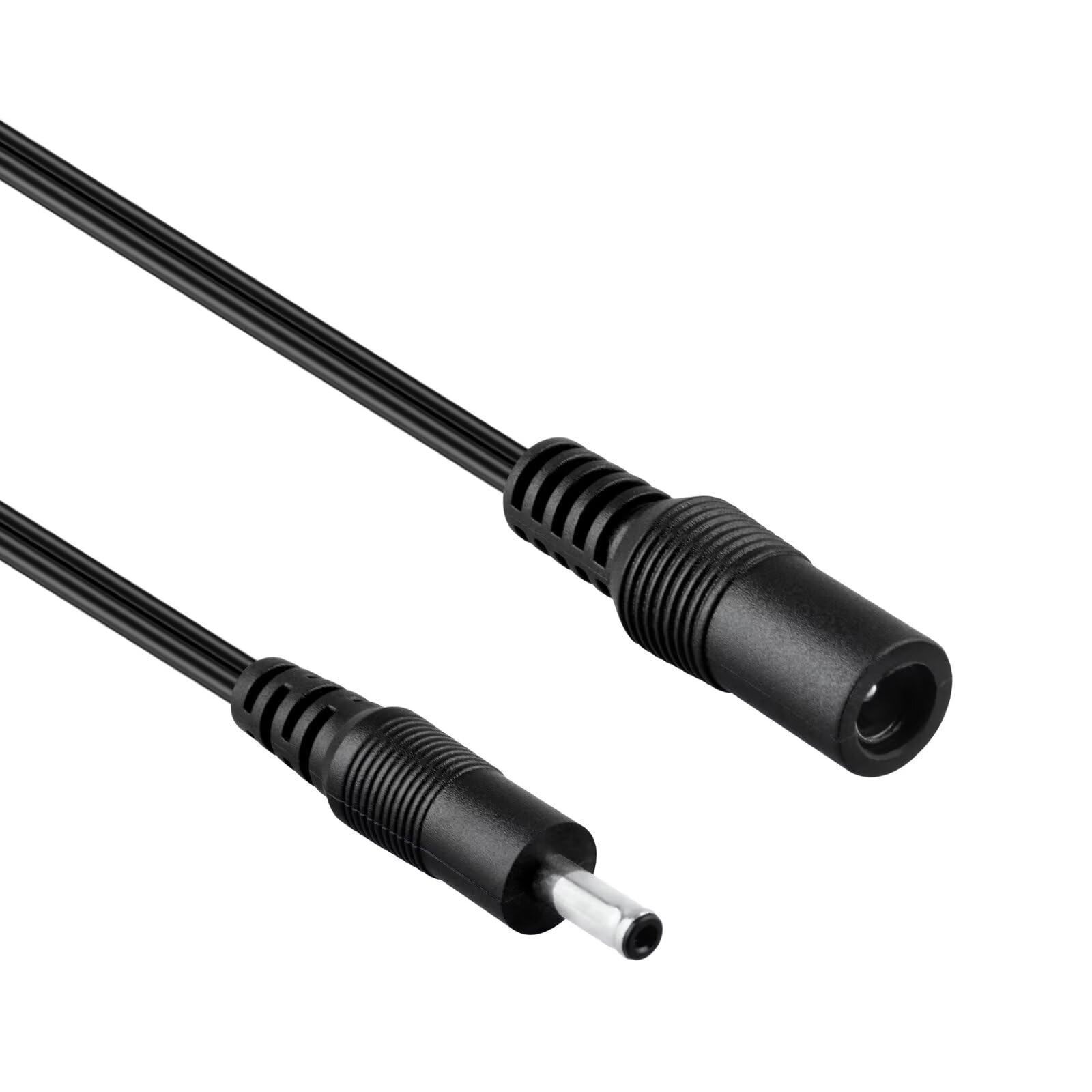 MDCGPower CCTV DC Power Adapter Cable 5.5x2.1mm Female Jack Socket to 3.5x1.35mm Male Plug