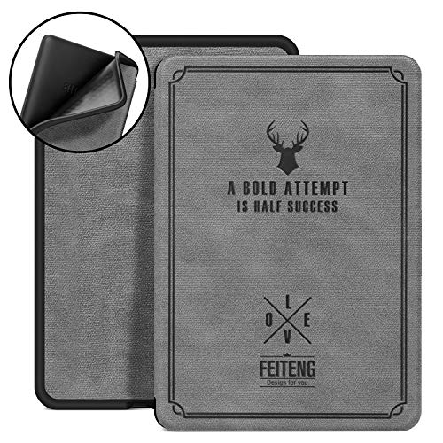 Ayotu Silicone Soft Case for Kindle Paperwhite 2018 - Soft Smart Cover