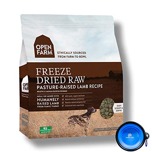 Open Farm Freeze Dried Raw Grain Free Dog Food 13.5 oz Bundle