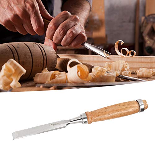Cosiki Cincel de Madera, Cinceles de Madera para Carpintería de Herramienta de Cincel de Herramienta Plana de Carpintería de de