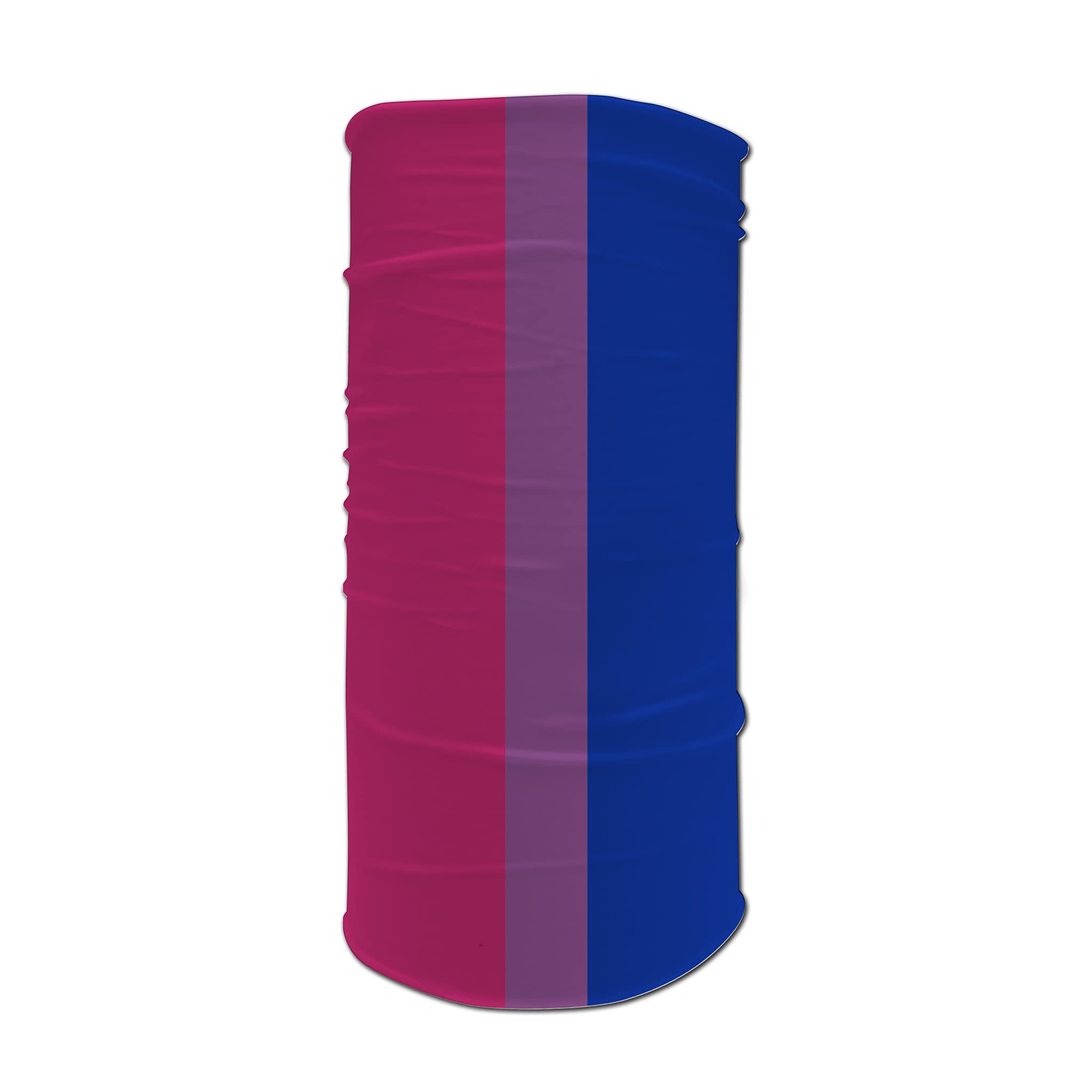 Dead Set StudioFace Mask Bisexual Pride Flag LGBTQ Gay Pride Pattern Bandana Neck Warmer Snood Scarf Biker Multi Purpose Use Head Wrap Washable
