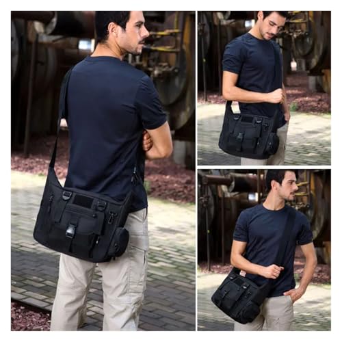 SERDAS bolsa de hombro para laptop de 14 pulgadas y documentos A4 2