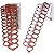 10Ft-Wall-Mounted Folding Stairs Telescopic Ladder, Pulldown Attic Stairs Attic Access Ladder with Armrests, Load Capacity 881Ibs-Extension Loft Wall Ladder Stairs Retractable Steps Ladder