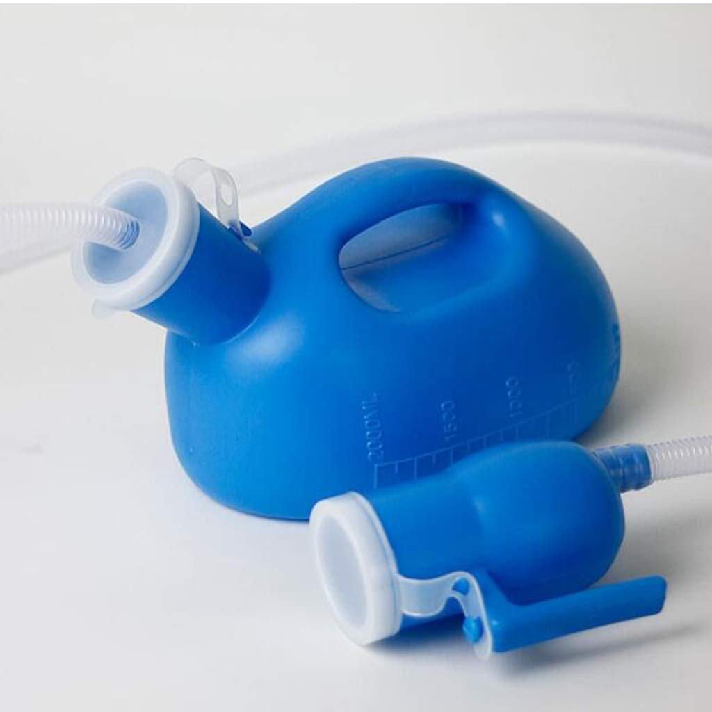 Pisuar Męski Pisuar2000Ml, Męskie Butelki Pisuarowe Z Pokrywą, Męskie Przenośne Pisuarowe Butelki Na Siusiu, Seniorzy, Podróże, Jazda, Kemping Nocnik Do Pisuaru Dla Mężczyzn