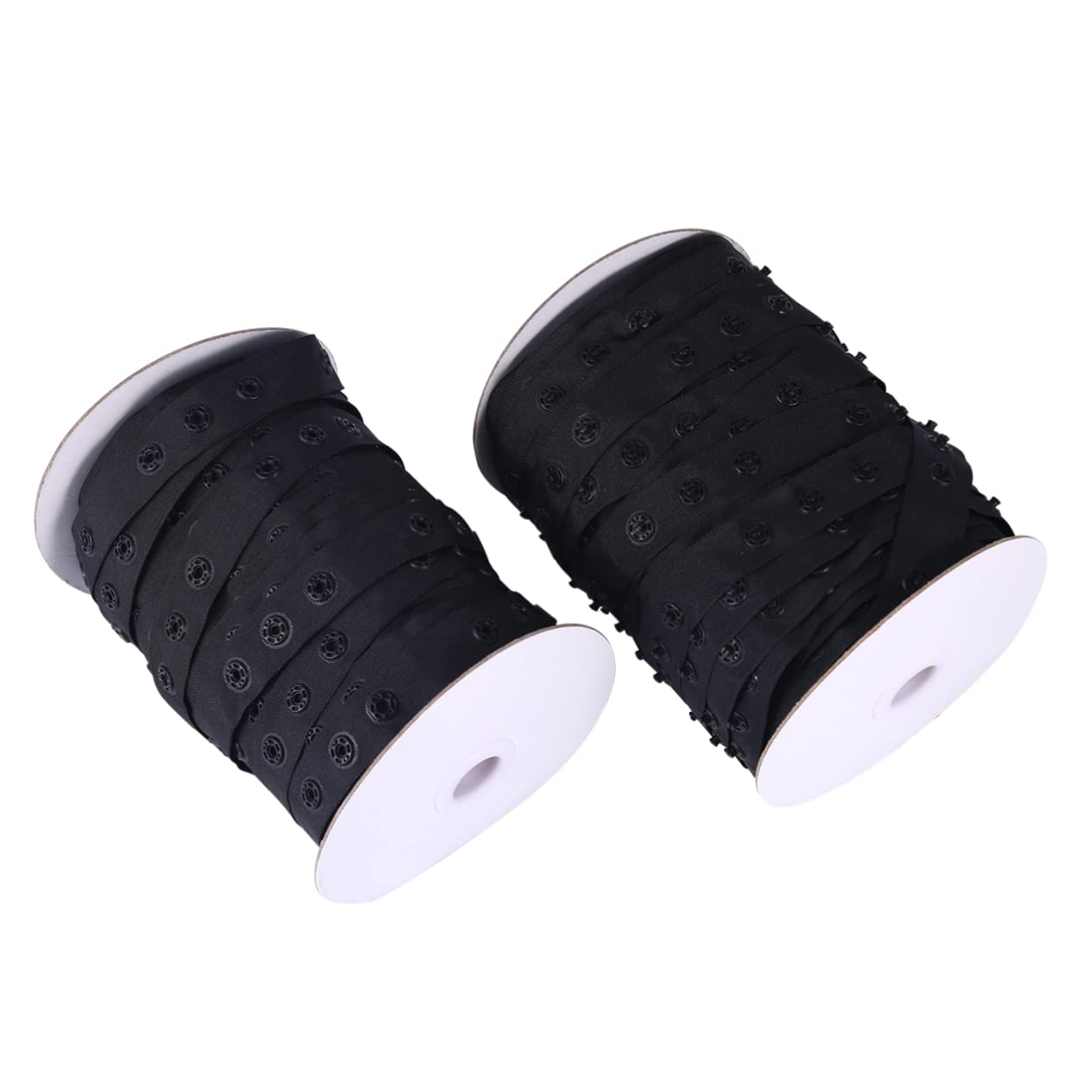 VILLFUL Mother-in-Law Buckle 2 Rolls 1.8cm DIY Press Buckle Strong Snapper Belt Replacement for Quilt Cover