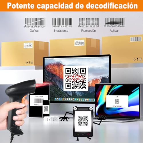 Periféricos, Office Product lector codigo barras Marca WELIKERA (3)