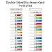Daily Schedule Pocket Chart, class schedule, with 15 Dry-Eraser Cards - 13 Pockets for Classroom & Home (Black)