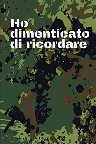 Ho dimenticato di ricordare: Agenda per password, regalo perfetto per festa della mama, papà, nonni ... formato tascabile