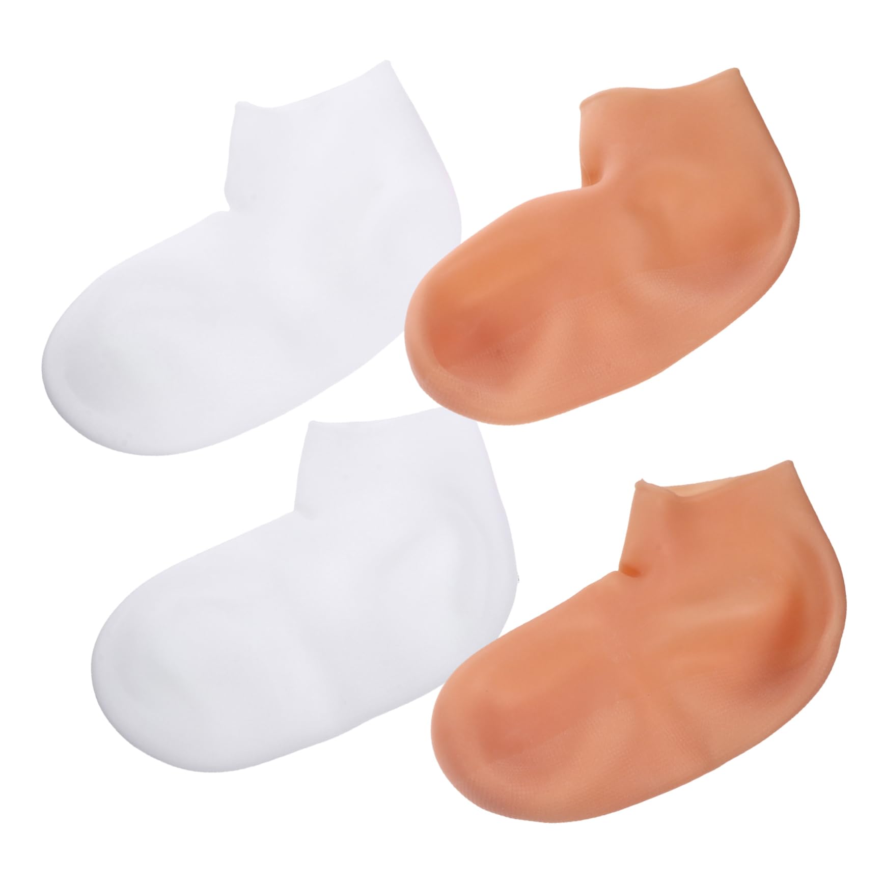 HAPINARY Moisture Socks for Foot Overnight Reusable Spa Socks Lotion Exfoliating Socks for Women