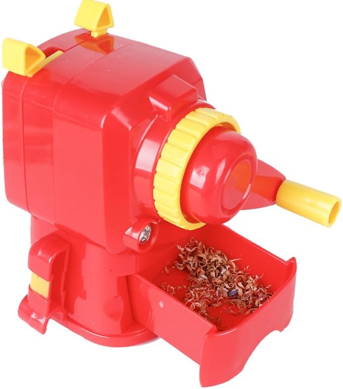 Miniatura 3 de Sluxa Sacapuntas para niños, sacapuntas de mano Capitán América para niños, los mejores juguetes de regalo para estudiantes que enseñan, sacapuntas