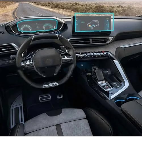 Film verre trempé Peugeot 3008 écran GPS sans reflets en voyage