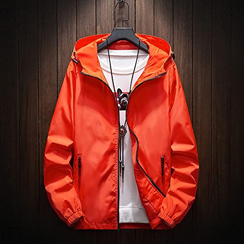 Ymosrh Men's Work Jackets Water Resistant Running Hiking Fishing Rain Coats Jacket Windbreaker Coats Outwear2