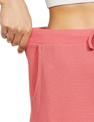Image of Amazon Brand - Symbol Women's Ankle Length Cotton Blend Waffle Night Pants (Available in Plus Sizes)