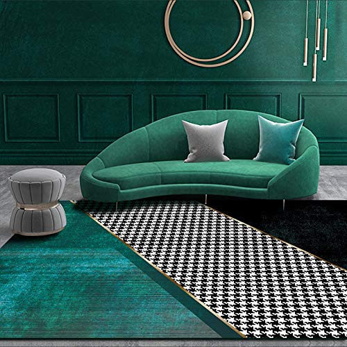 Living Room Bedroom Rug For Bedroom Small Medium Large Carpet Area Rugs Kitchen Floor Mat Modern Geometric Green 180 x 250 cm