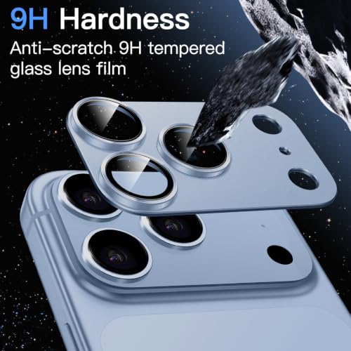 Image of JETech Camera Lens Protector Guard for iPhone New Pro Max, Light Blue