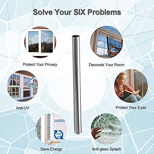 Película Espejo One Way para Ventanas 35.4" x 13.1 ft miniatura 3