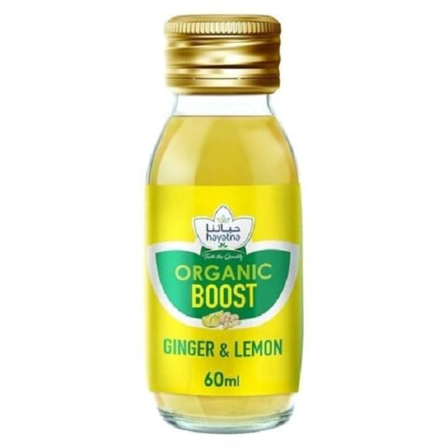 HayatnaOrganic Boost Ginger and Lemon Shots 60 ml