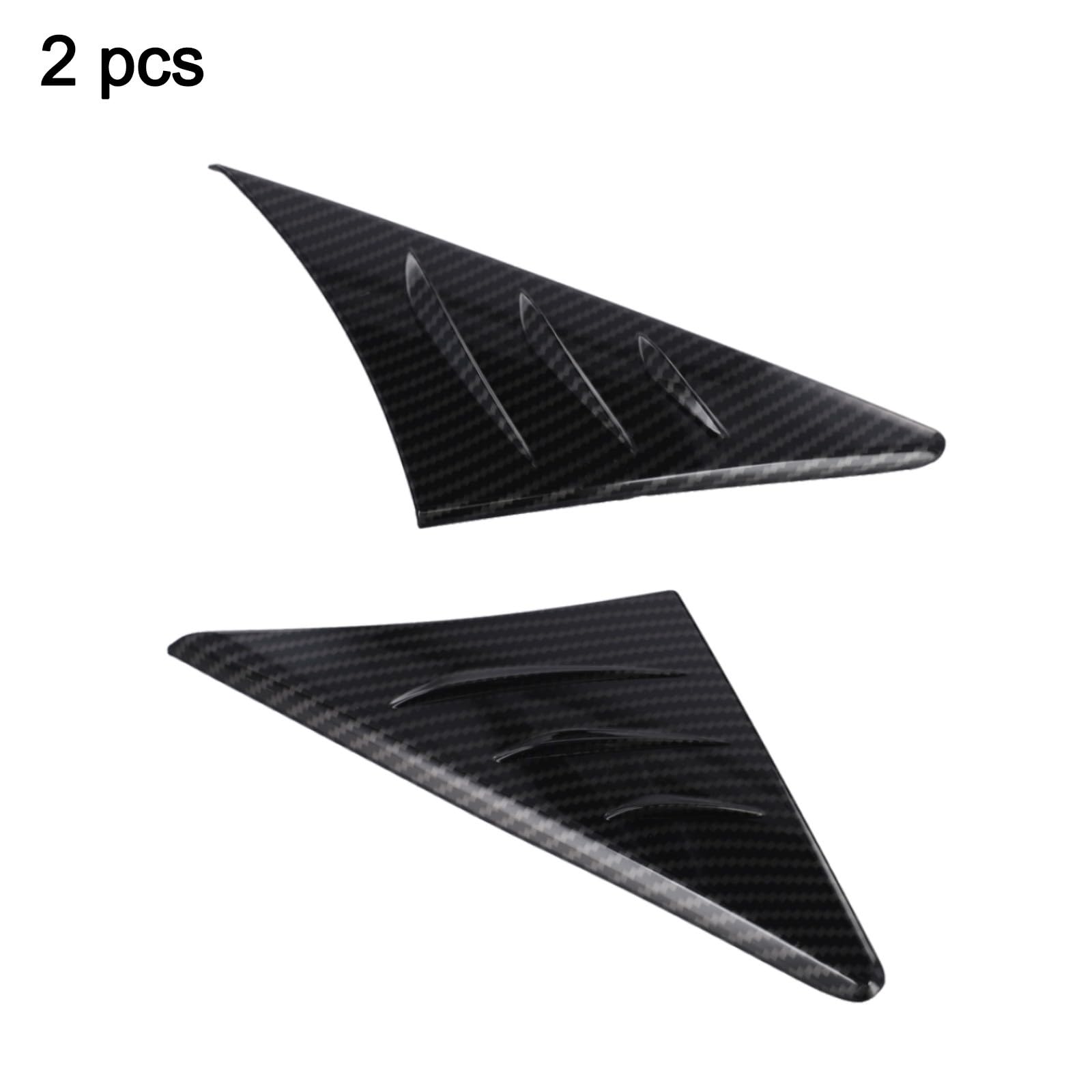 Trim deflettore d'aria ABS in fibra di carbonio per Supra A90 2019-2022, accessori spoiler per riduzione del rumore anti-buffeting, facile da installare, finitura nera