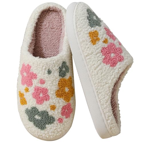 Image of Evil Eyes Cowboy Hat Slippers cute Warm Cozy House Shoes Soft Plush Fuzzy Slippers for Women Men