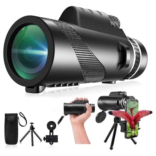 High Powered 80x100 Monocular Telescope