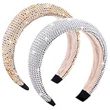 ◆ Ocasiones universales: nuestras diademas con cuentas de cristal de diamante son adecuadas para varias ocasiones, como bodas, ceremonias, bailes, fiestas, cumpleaños, vida diaria, vacaciones y más, te mantienen encantadora, sus diferentes colores pueden satisfacer tus diversas necesidades.