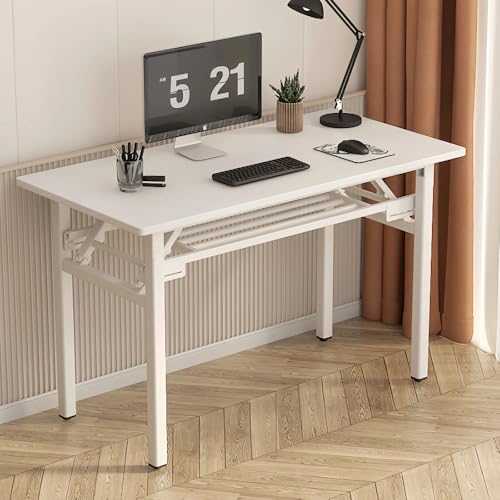 Tcrciuk �܂肽���� �f�X�N �p�\�R���f�X�N PC�� �����i �g���s�v�ۂ��� ��80/100/120CM ���s40/50cm �V���v�� ���[�N�f�X�N �I�t�� �e�[�u�� ��c�e�[�u�� pc ��Ƒ� ���� �׋��� (�����̓�d�w,����120cm×��40c