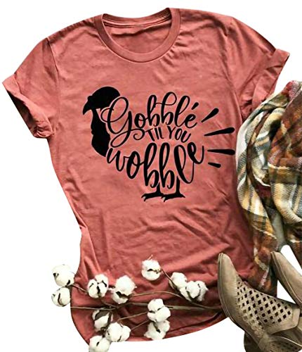 MAXIMGR Thanksgiving T-Shirt for Women 