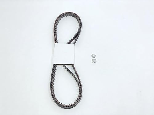 Kit de correa de distribución con correas dentadas del árbol de levas Ducati 73710091B y tuercas de bloqueo del tensor para Ducati 748916996, 851888