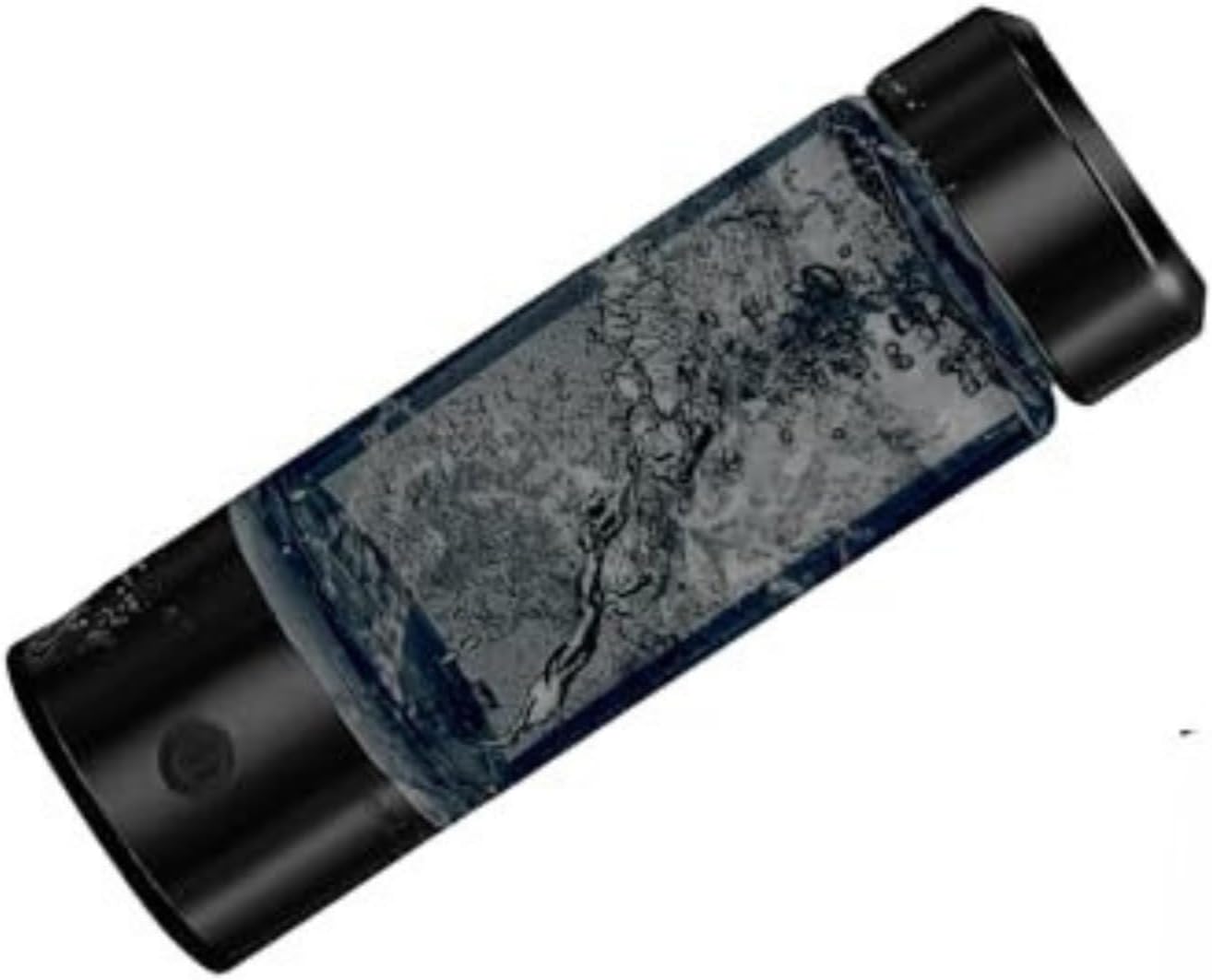 Dododuck Portable Hydrogen Water Bottle Generator, Quick 3-Min Electrolysis, Rechargeable, Hydro Water Machine Ideal for Travel and Sports Big Button Phone (Black)