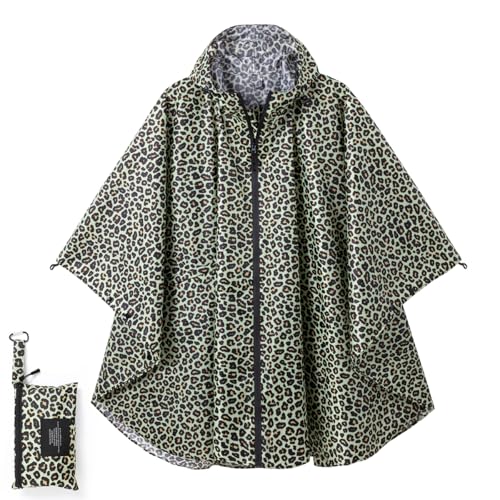 SIRMEDAL Damen Regenjacke Wasserdicht Atmungsaktiv Winddicht – Leichte Regenmantel Outdoor Jacke für Wandern Camping Urlaub – Tragbare Regenbekleidung