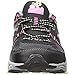 New Balance Women's 410 V4 Trail Running Shoe, Black/Pink, 9 M US
