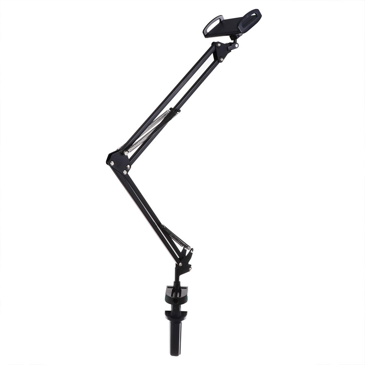 VANZACK Soporte para Teléfono Brazo Articulado de Hierro Negro