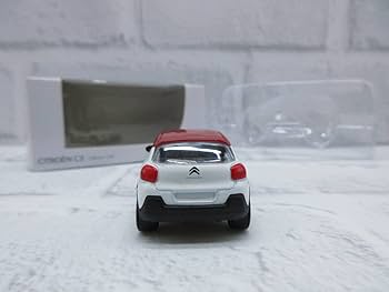 Amazon | 1/64 ミニカー シトロエン C3 ホワイト×レッド ノレブ 非売品