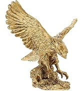Amazon｜PRETYZOOM 鷲 像 飛行 鷲 彫刻 風水 幸運 ハゲ 鷲 鷹 像 装飾