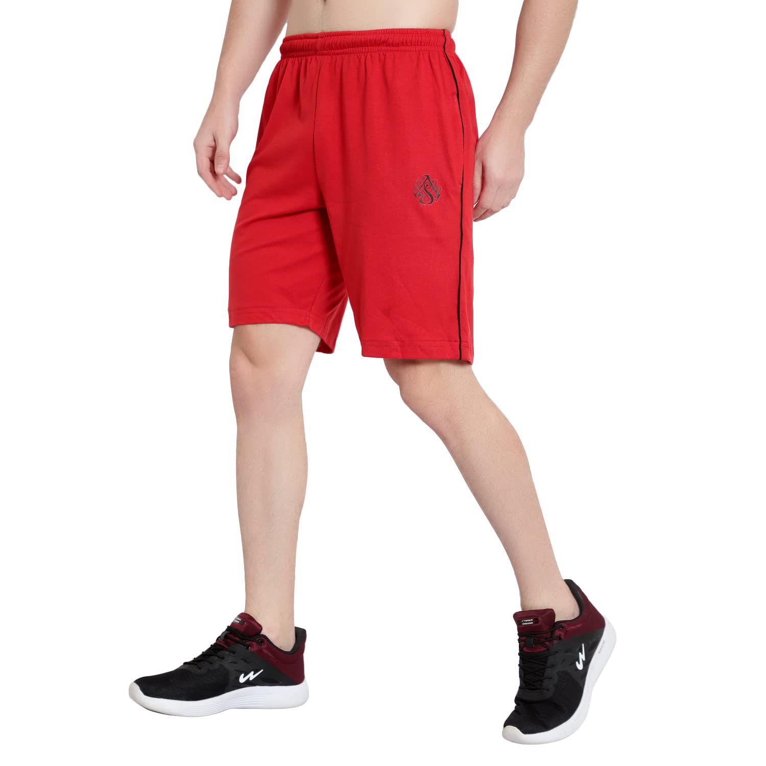 dia a dia Mens Cotton Outdoor Relaxed Quick Dry Lightweight Sport Shorts, Pack of 1-picture-21