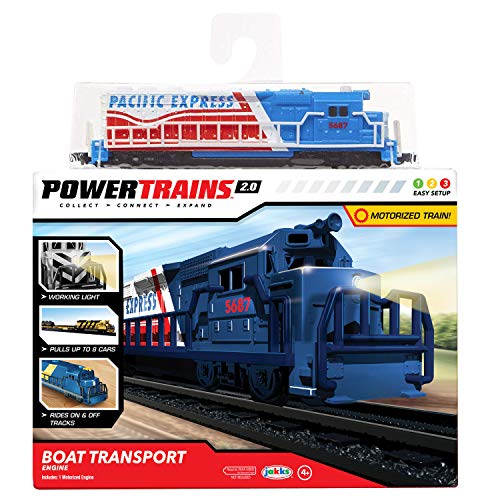 Power Trains Engine Pack Series 2, Battery Powered Train Engine, Motorized N Scale Model Train, Boat Transport