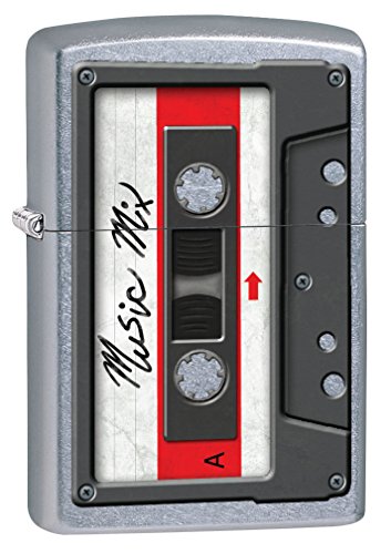 Zippo Lighter: Cassette Tape - Street Chrome 79479