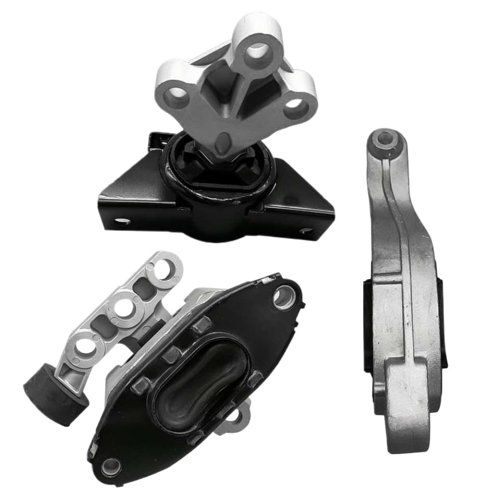 Qhtwuyqek Onecolor Engine Mount Set 3Pcs Compatible With 1.4L L4 2013–2020 Automatic