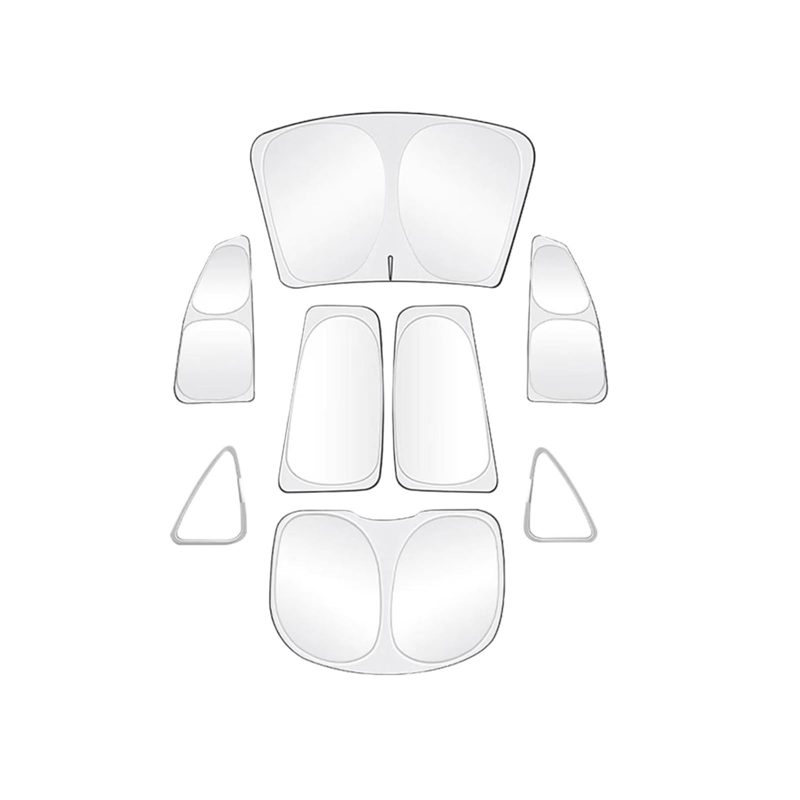 Tendine Parasole Privacy Ombrellone Per Tesla Per Modello 3 Y Vestibilità Personalizzata Parasole Finestrino Laterale Auto Ombreggiatura Cieca Per Riposo In Campeggio Parasole Auto Bambini (Size : Y