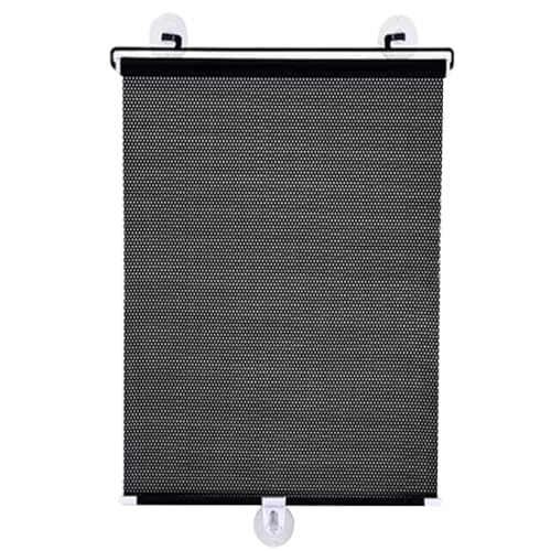 Hibiscus(ヒビスカスです)ロールスクリーン 吸盤ロールカーテンブラインドカーテンブラインド遮光 布ハニカムシェード簾 屋外バーチカルブラインド遮光カーテン 小窓カフェカーテン 遮光目隠しカーテンブラインド 日焼け止め 防水 ポータブル 軽量 ドア用