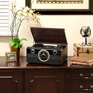 4-en-1 Turntable Bluetooth, Haute Qualité 3 Vitesse Turntable, (33 1/3 et 45,78 RPM), RCA Sortie Ligne for Haut-Parleur Externe Connexions, Haut-parleurs stéréo - Les Beatles, Paul McCartney, John Lennon, RIngo Starr, George Harrison 4-en-1 Turntable Bluetooth, Haute Qualité 3 Vitesse Turntable, (33 1/3 et 45,78 RPM), RCA Sortie Ligne for Haut-Parleur Externe Connexions, Haut-parleurs stéréo – Image 2